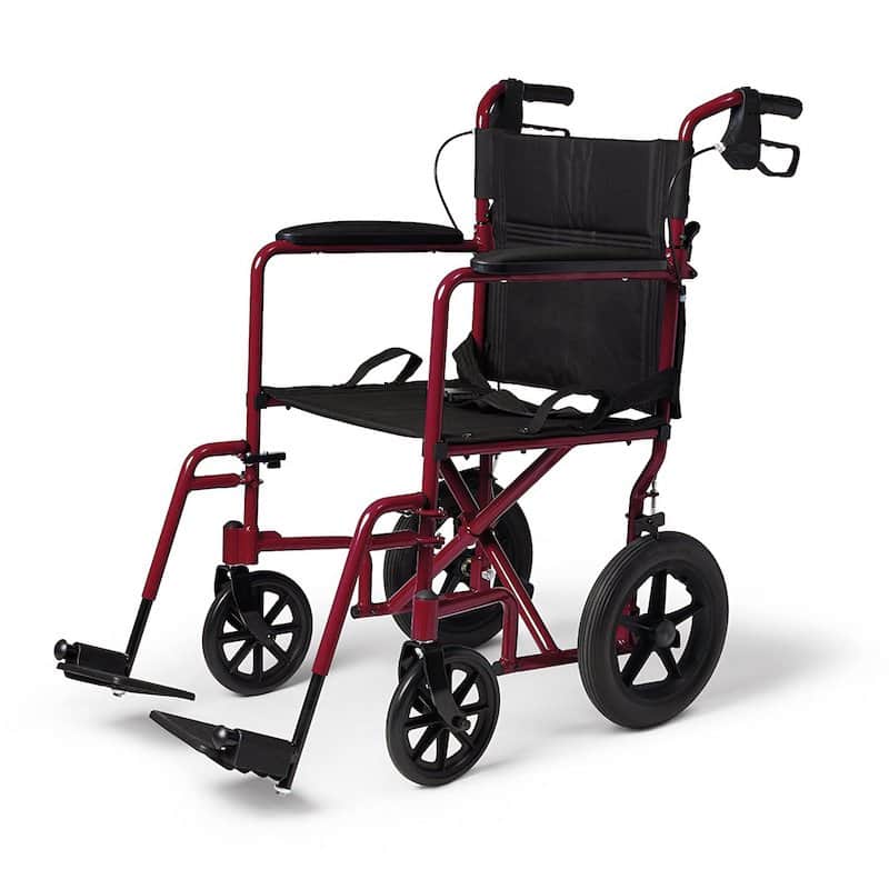 Medline Transport Wheelchair with Brakes