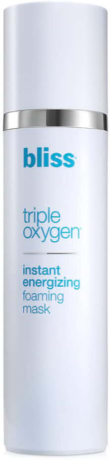 bliss triple oxygen instant energizing foaming mask