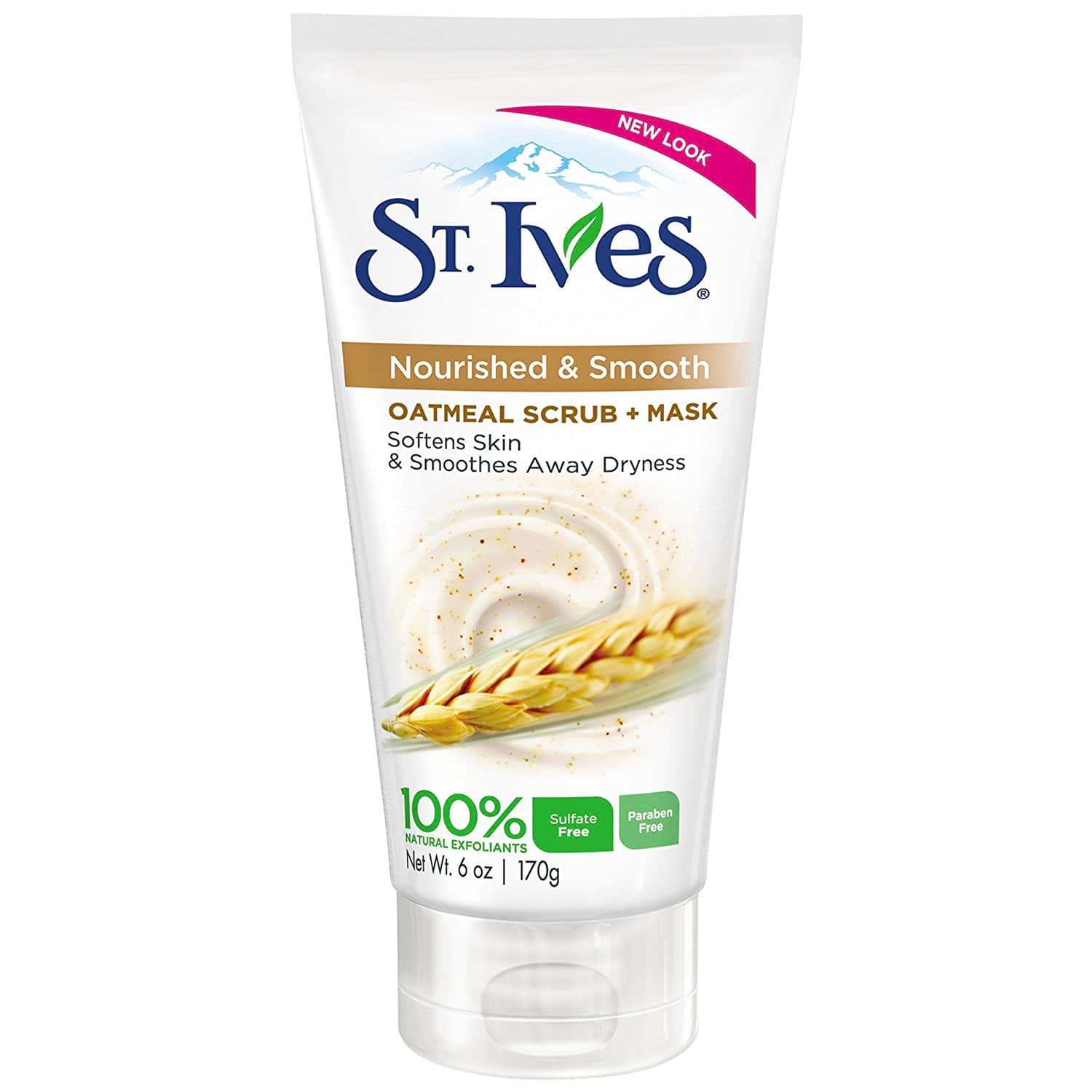 St. Ives Nourished and Smooth OATMEAL SCRUB & MASK