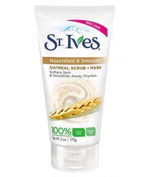 St. Ives Nourished and Smooth OATMEAL SCRUB & MASK